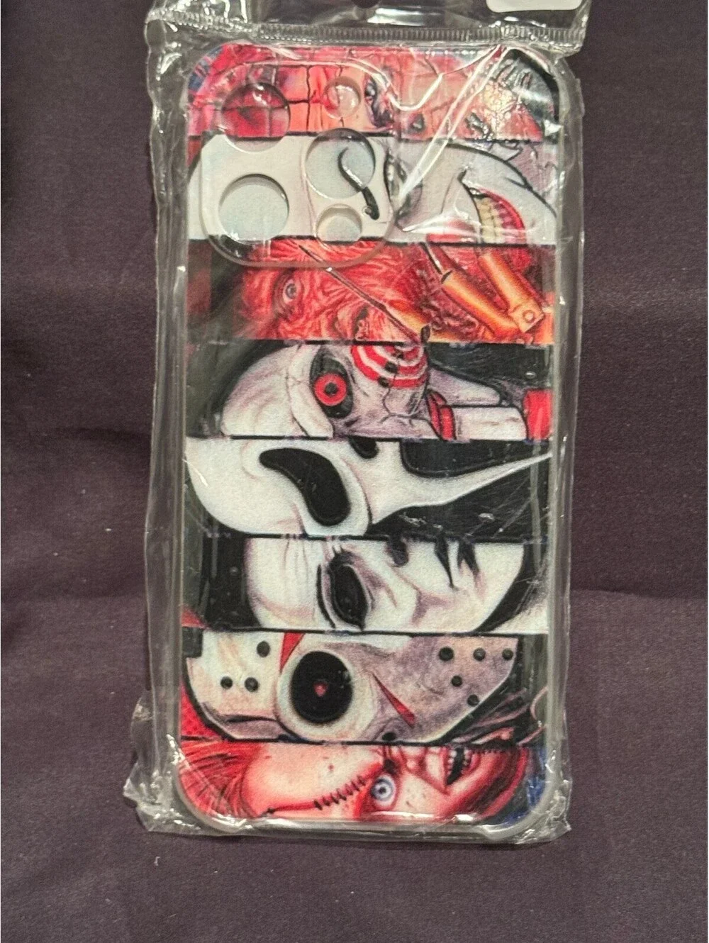 Horror Movie Themed Phone Case for iPhone 16 Pro Max
